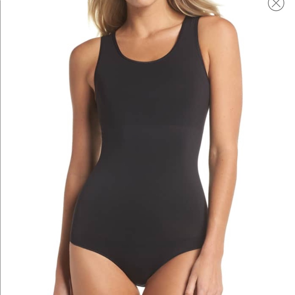 SPANX the base bodysuit black sz small